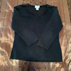 Ann Taylor V-Neck 3/4 Length Sleeve Sweater